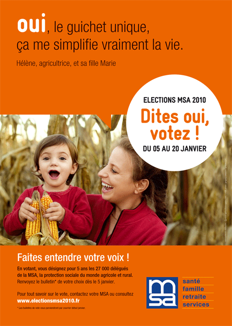campagne élections msa 2010