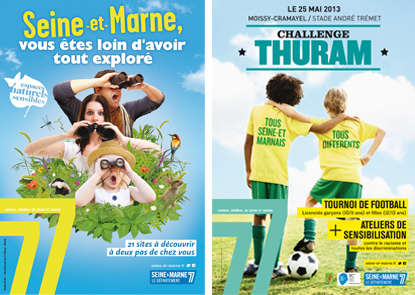 2 exemples de campagne pour le Conseil général